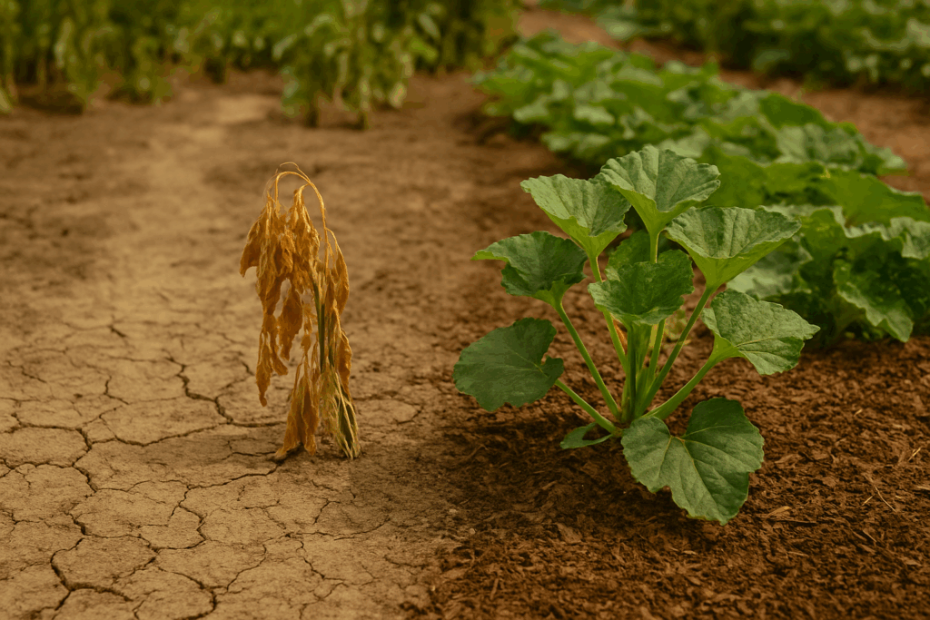 Gartenarbeit im Juni