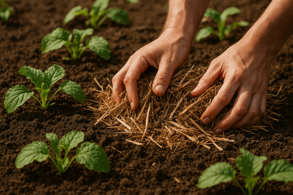 Beet mulchen – nachhaltiges Gärtnern durch natürlichen Bodenschutz