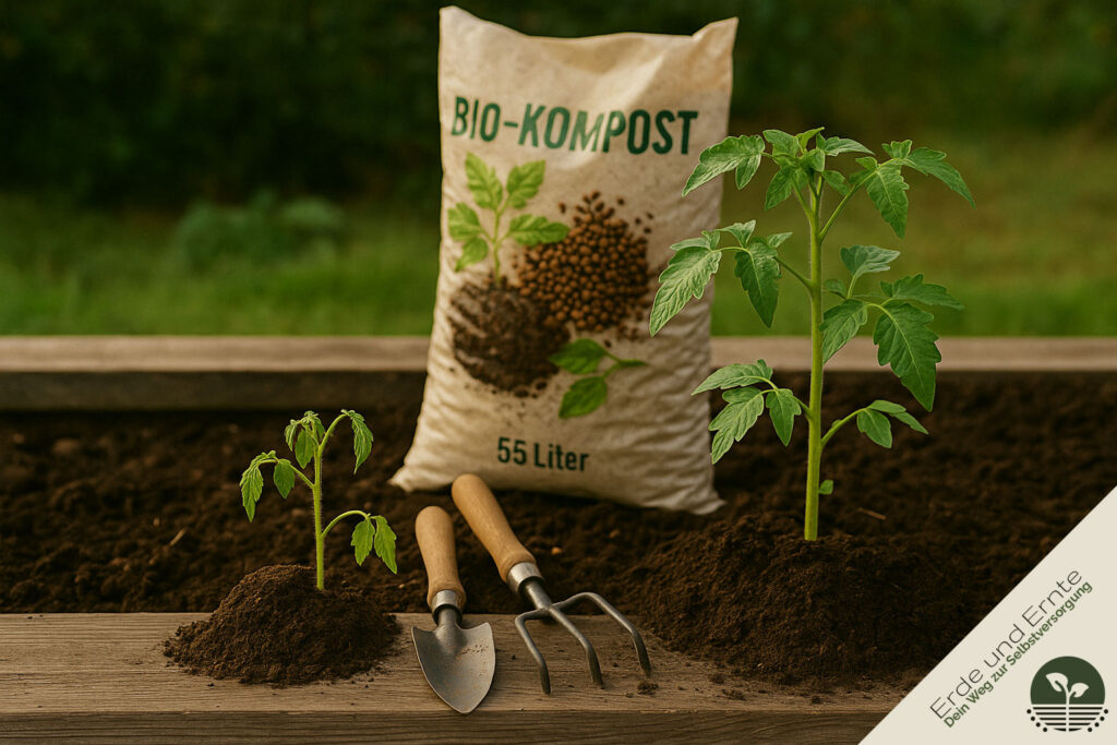 Tomaten im Juni