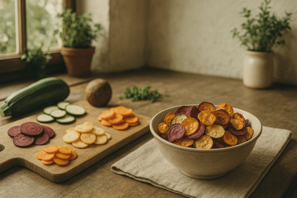 Gemüsechips selber machen