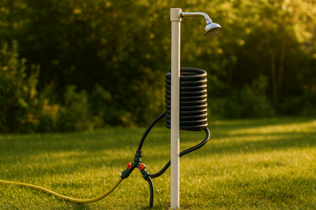 solar-dusche selbst bauen