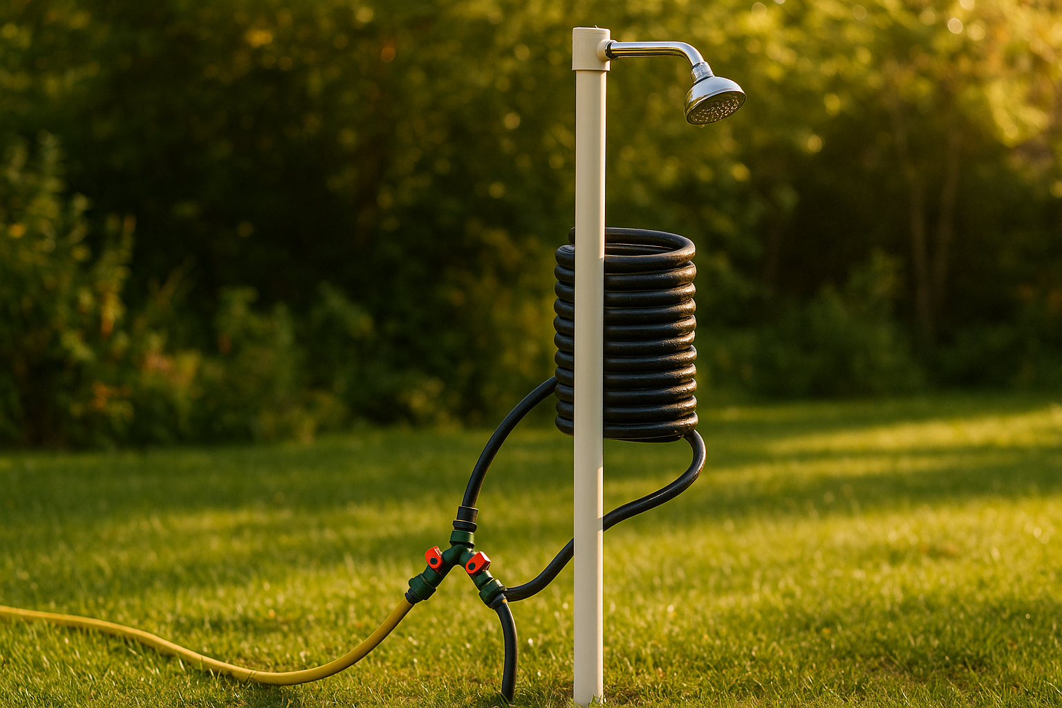 solar-dusche selbst bauen