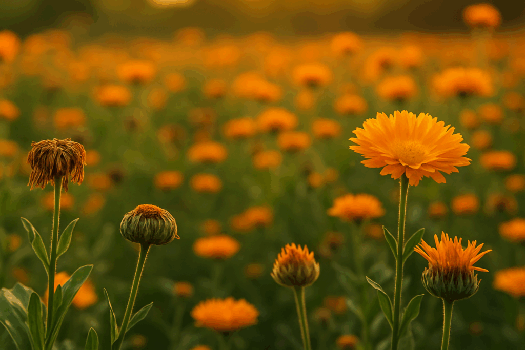 Ringelblumen Samen ernten