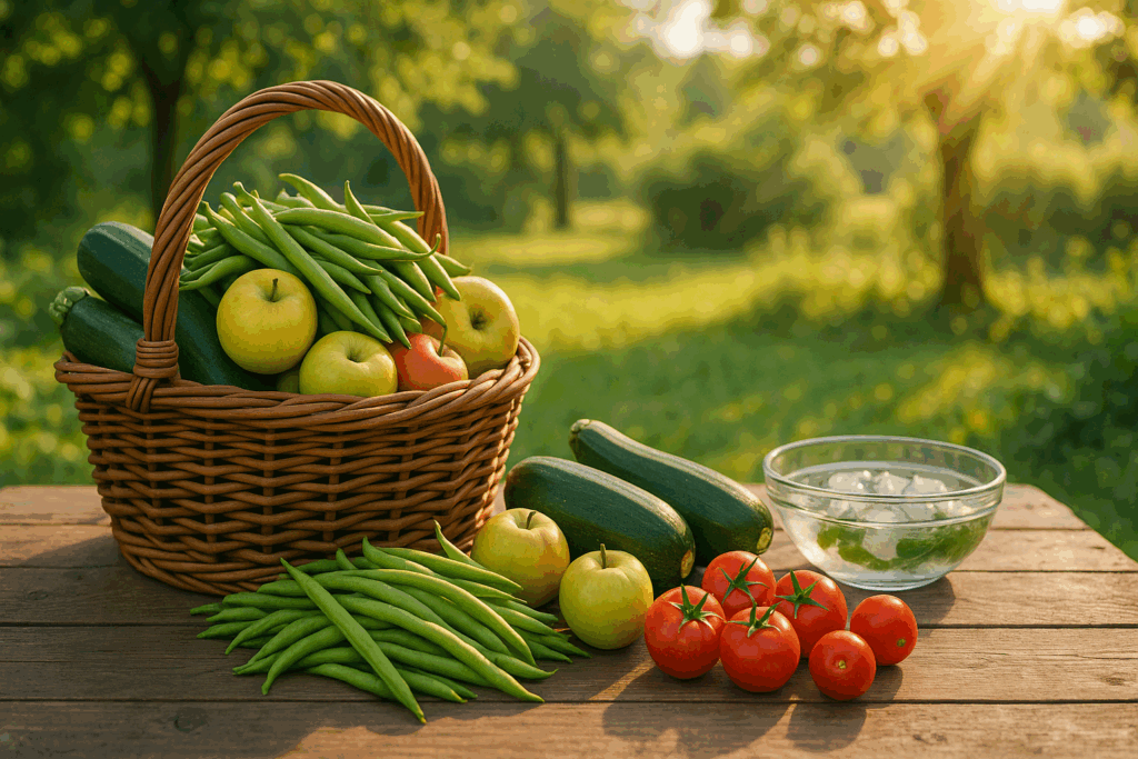 Gemüse und Obst haltbar machen