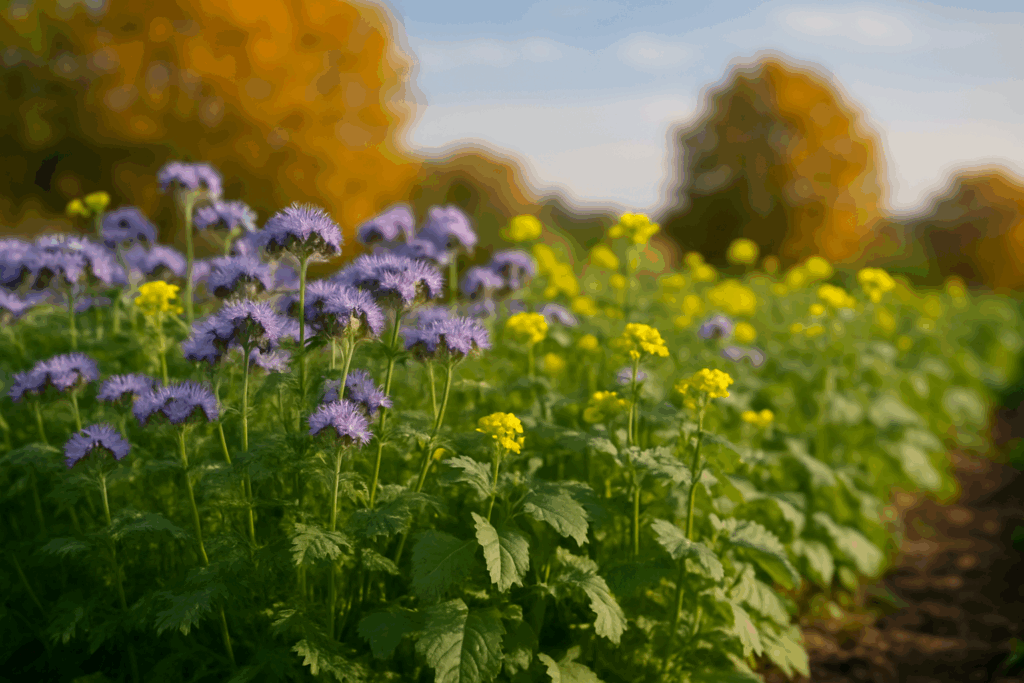 Gründüngung im Herbst